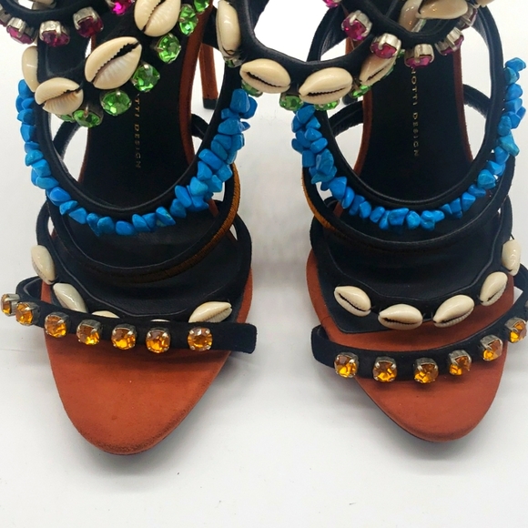 Giuseppe Zanotti size 40 color multi 100%Authentic NEW NEVER BEEN WORN - Picture 11 of 17